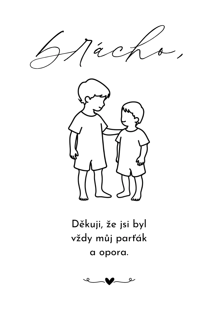 Kartička brácha ČB