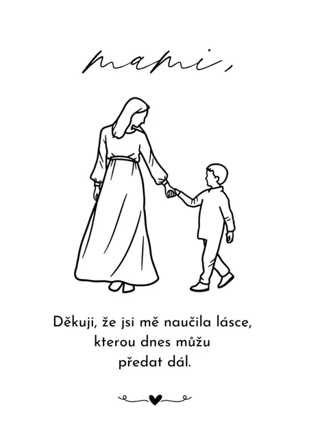 Kartička mamka ČB