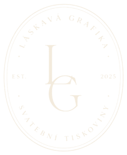 Láskavá grafika – svatební tiskoviny